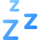 Icon of three z's to illustrate sleep